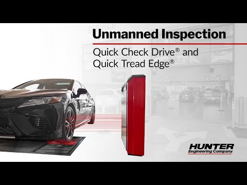 Unmanned Inspection - Quick Check Drive® and Quick Tread Edge®