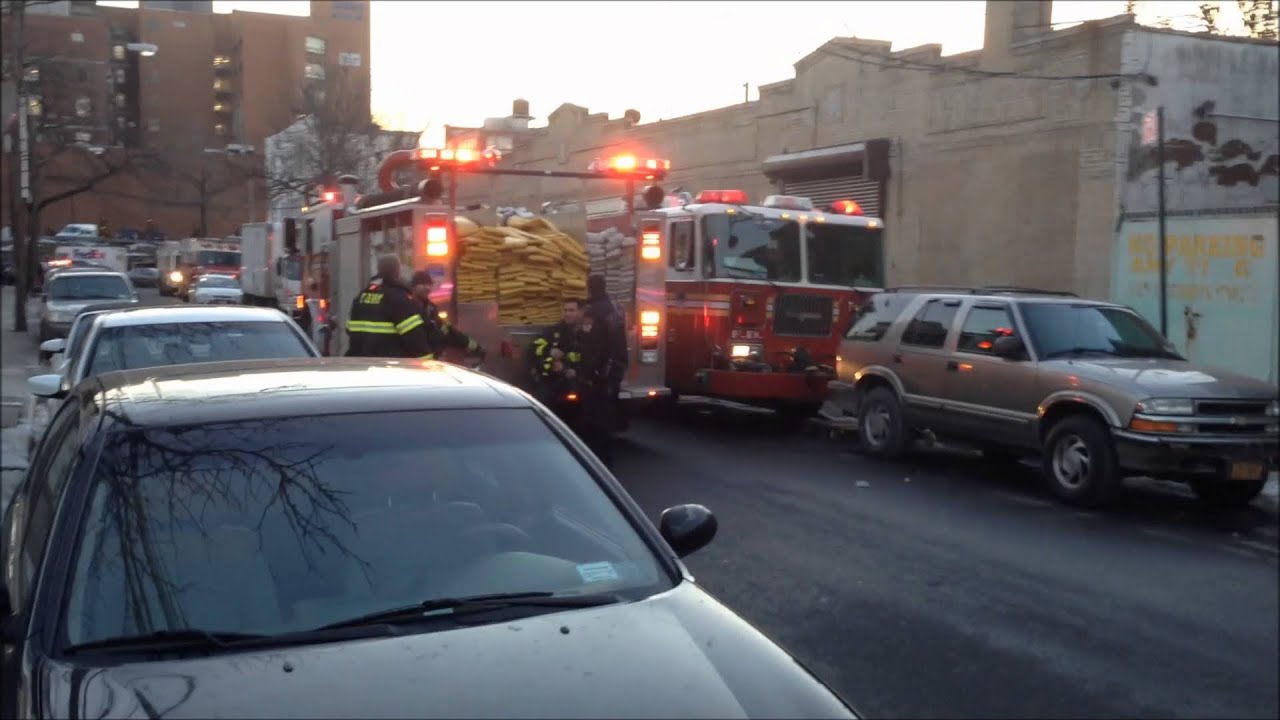 FDNY ON SCENE & AFTERMATH OF A 3 ALARM FIRE ON HOFFMAN ST. IN MORRIS ...