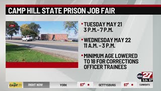 SCI Camp Hill hosting two day job fair