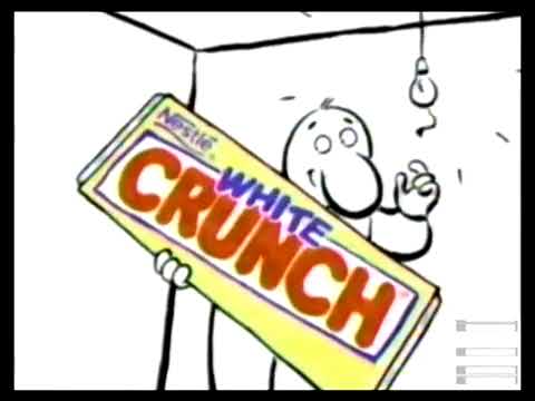 Nestle White Crunch Commercial White 1998 