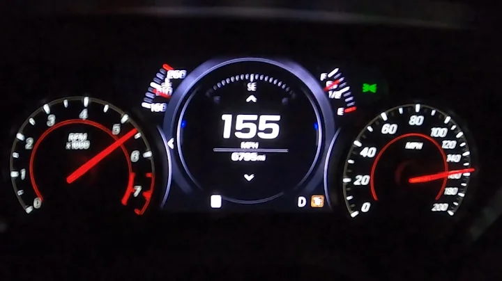 Chevrolet Camaro SS 10 Speed  0-60mph , top speed run & Launch Control