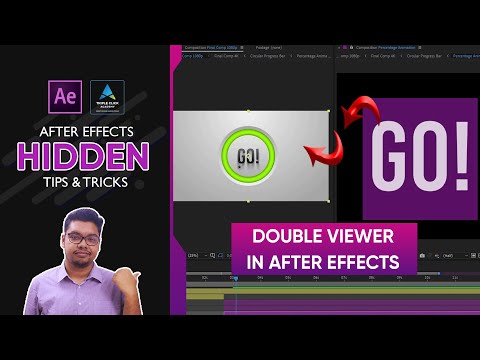 Activate Double Viewer Inside After Effects || Hidden Techniques