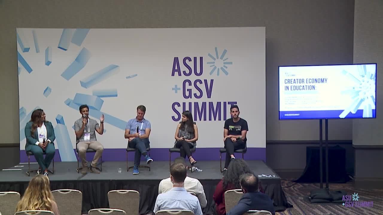 Creator Economy in Education: Serving the Teacher Creator | ASU+GSV 2021