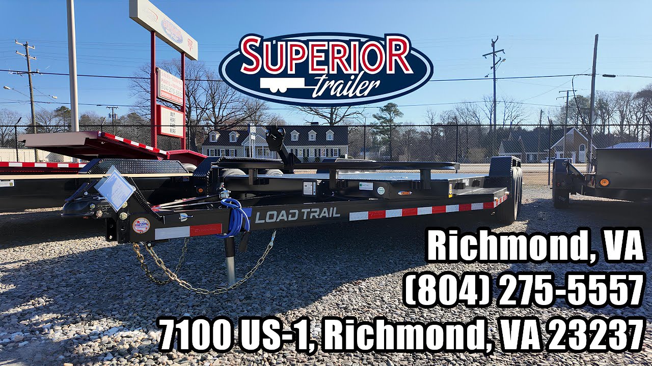 2025 Load Trail 18' 10K Car Hauler w/ Slide in Ramps