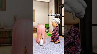 When Grandma Gives You Money… 💸 | MALA |  #shorts #roblox #robloxshorts