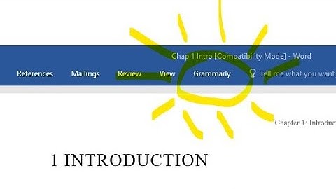 Proofreading with grammarly in MS word