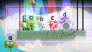 @officialalphablocks - A, B, C and D! | Meet the Alphabet | Phonics | @Blocks-Universe