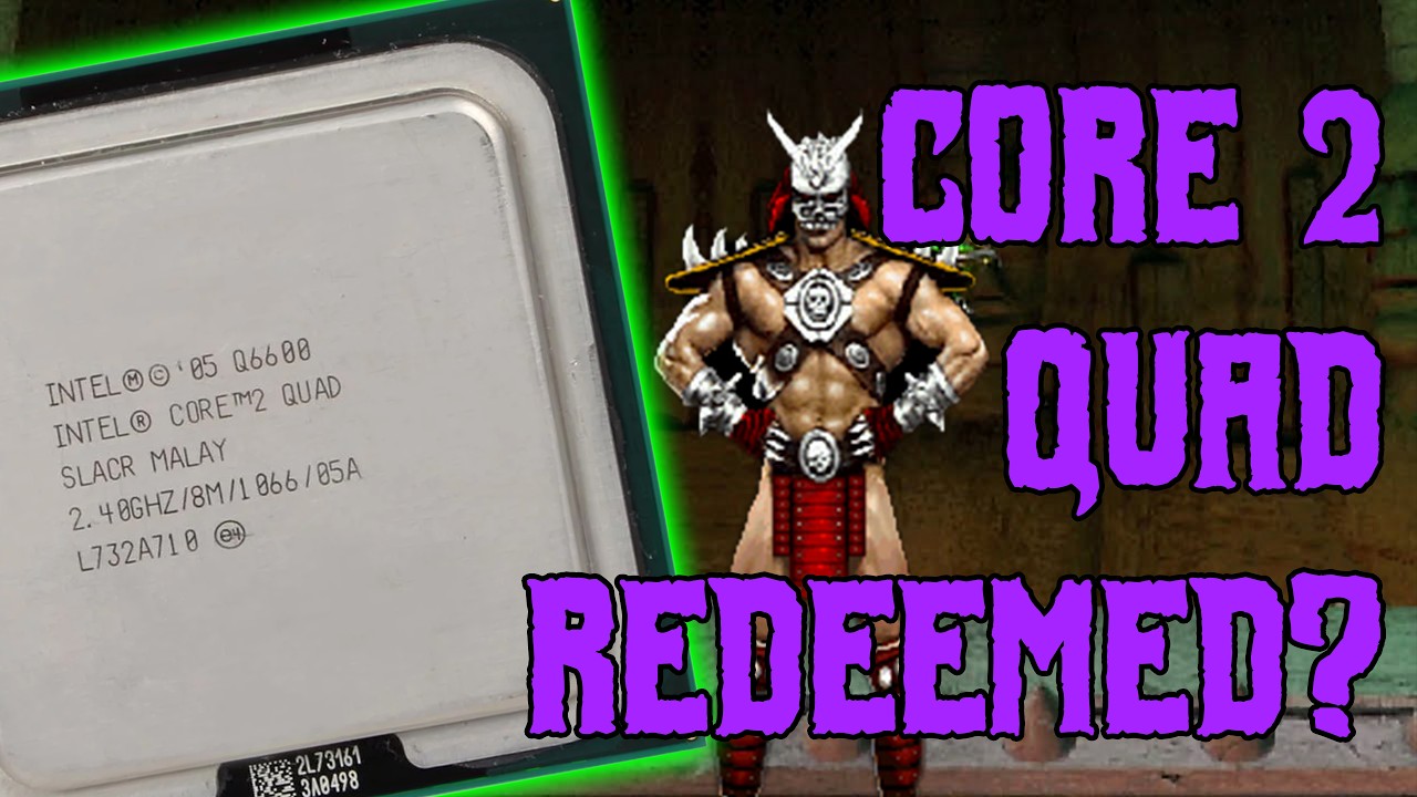 The Core 2 Quad Q6600 Is Hanging On For Dear Life! - YouTube