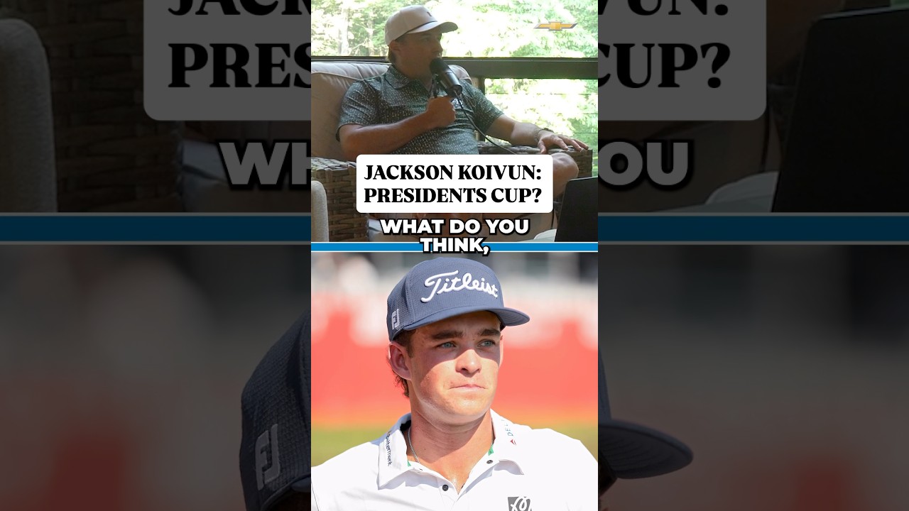 Should Jackson Koivun make the Presidents Cup team? Presented by @Chevrolet #Ad