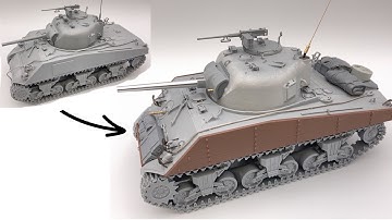 ZVEZDA 1/35 M4A2 Sherman（Part 2/3）