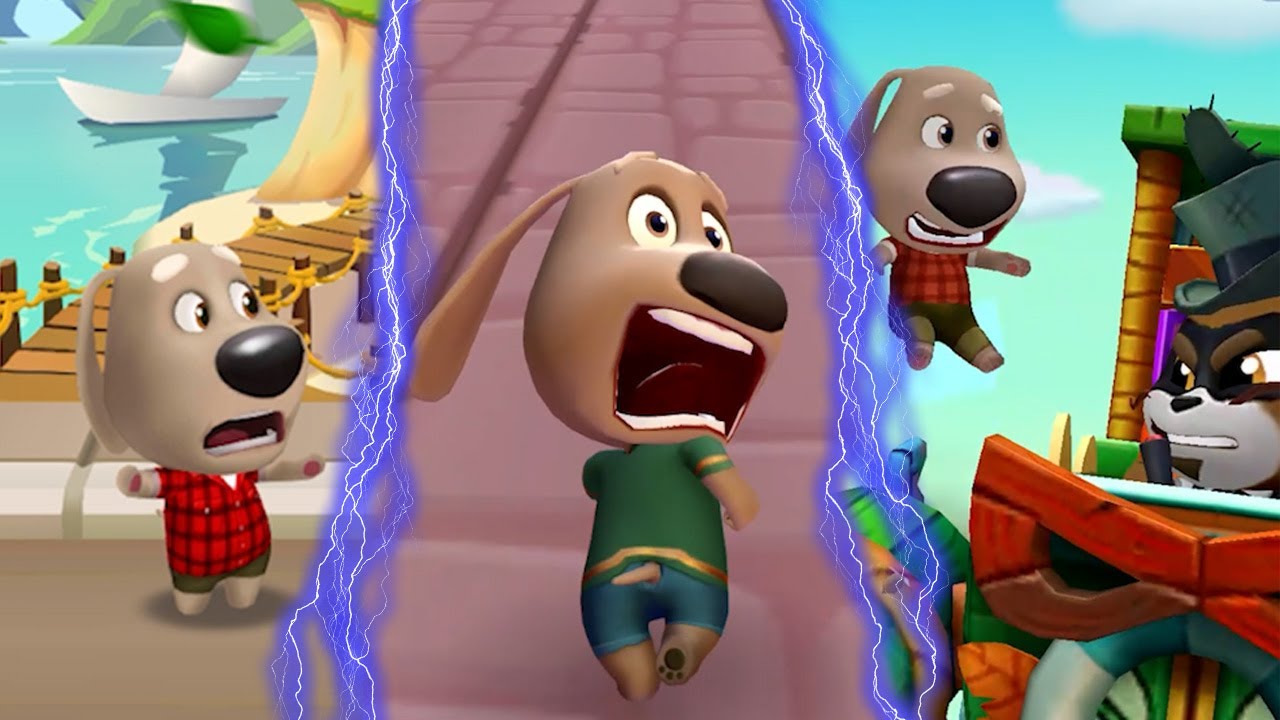 Talking Tom Hero Dash, Talking Tom Gold Run, Talking Tom Time Rush - Full Gameplay