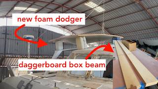 Hard Dodger and Front Cabin take shape - Freebirds Refit EP23