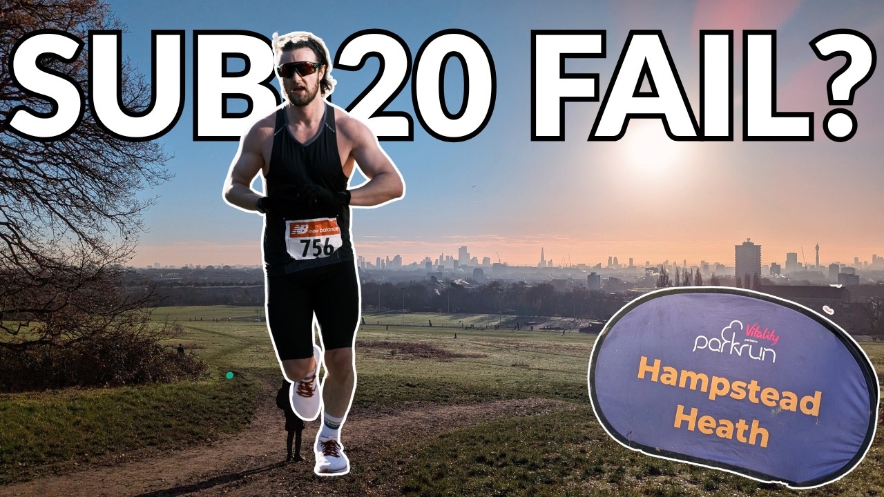 Over 190 BPM! Pushing My Limits on the Hampstead Heath Parkrun Hills
