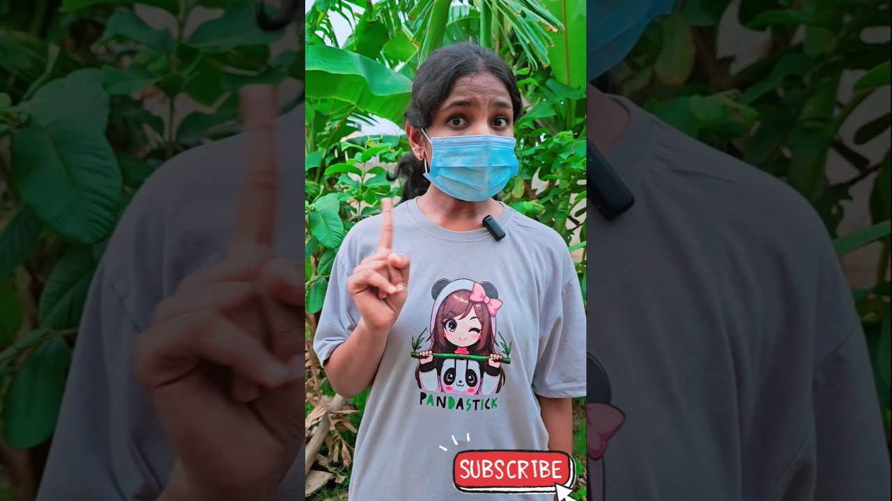 Monika remove your mask 😷 | 