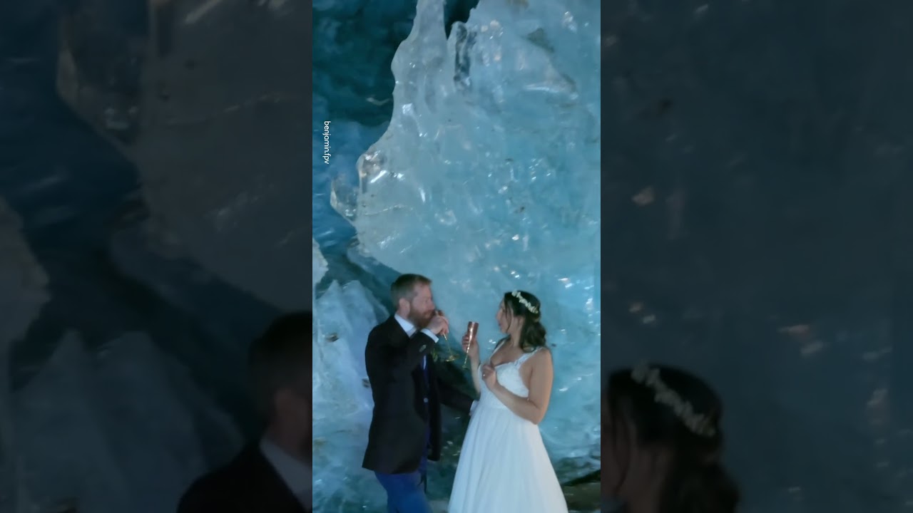 Wedding In An Ice Cave! 🥶