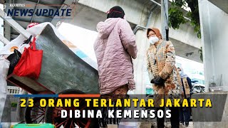 Kemensos Berikan Identitas hingga Keterampilan kepada 23 Orang Terlantar Jakarta