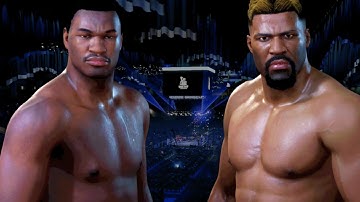Larry Holmes vs Shannon Briggs FULL FIGHT | Undisputed Boxing Game AI Simulation (CPU vs CPU)