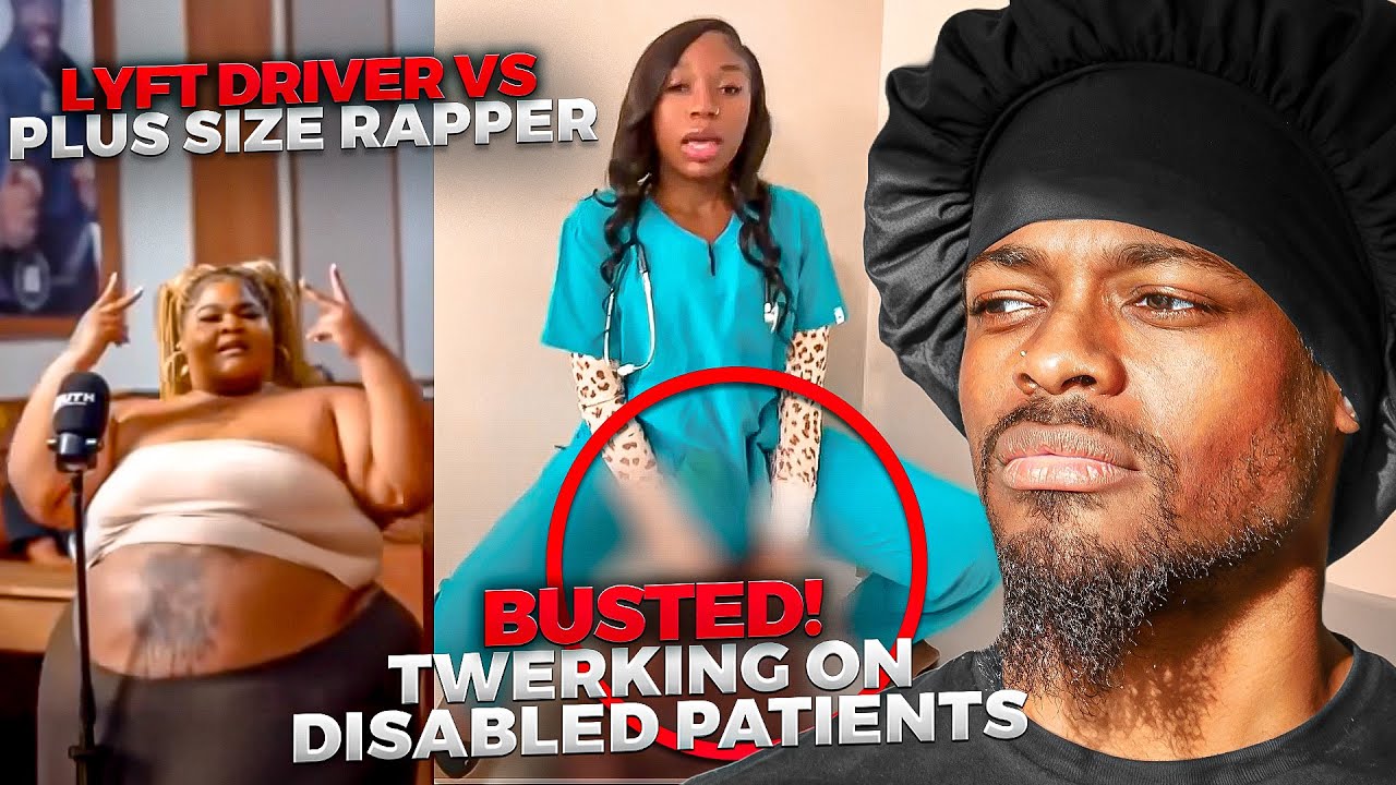 Plus Size Rapper Lyft Driver vs Plus SIZE Rapper | Busted! for Twerking On Disabled ...