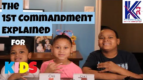 Explaining the 10 Commandments to kids|Teaching the 1st Commandment| That Christian Fam| RELOAD
