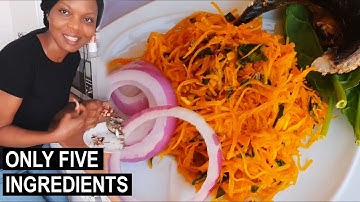 Cook With Me: 5-Ingredient Nigerian Abacha | All Nigerian Recipes | Flo Chinyere