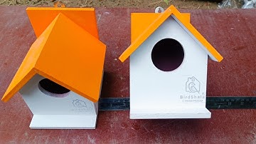 Bird House  Sparrow Nest | गौरैया का घोंसला | चिड़िया का घर #birdhouse 