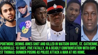 PORTMORE SHOCKER! DENNIS JONES KILLED DEADLY SLIGOVILLE GUN BATTLE CAUGHT ON VIDEO 10 SHOT 5 KILLED