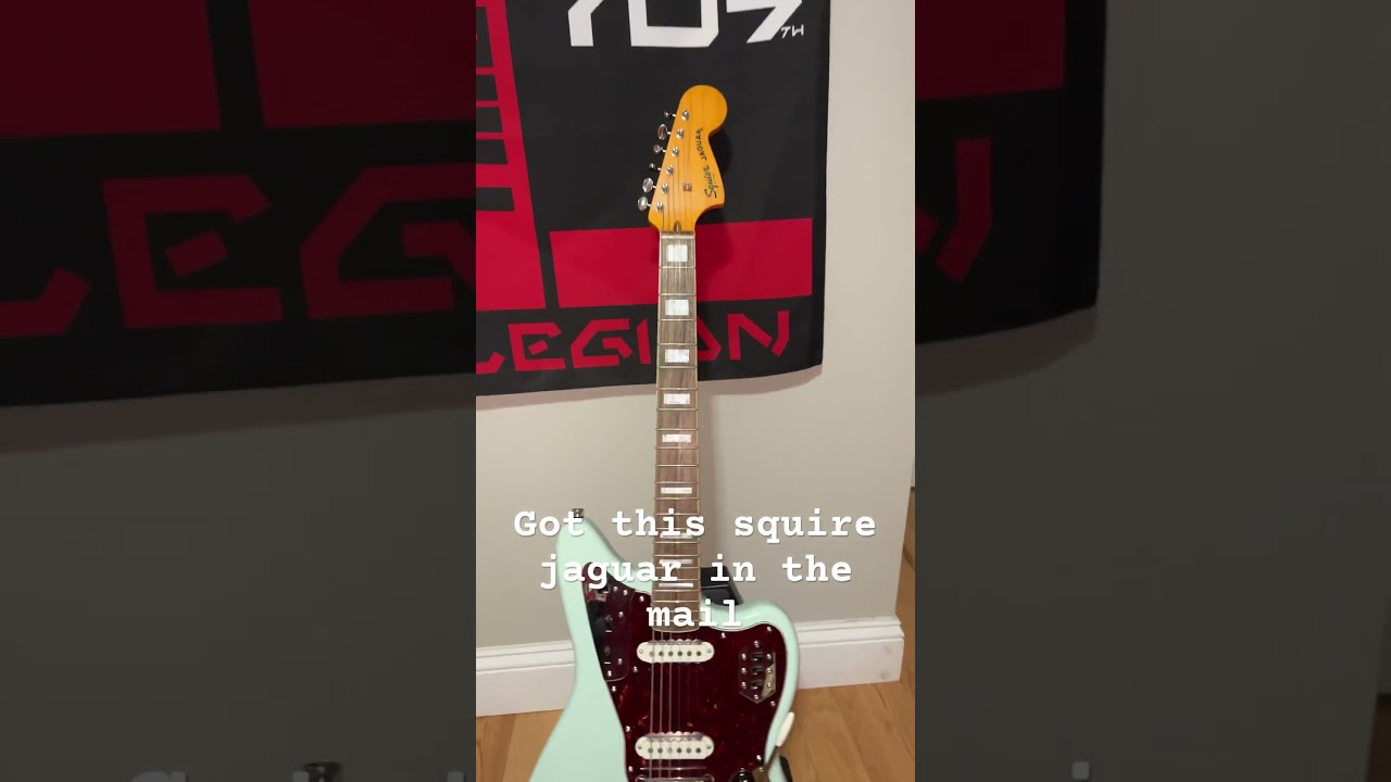 I just got a squire jaguar 70s vibes in the mail yesterday!! 