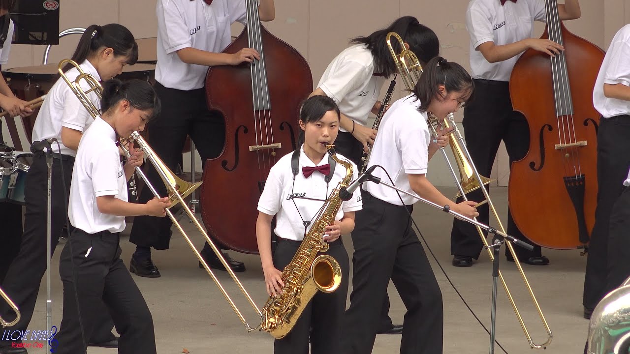 京都両洋高校 / 円山ブラスコンサート2020 / ♪KR3 Fanfare♪虹色の未来へ♪ジブリ メドレ♪Deep Purple Medley♪トゥモロー♪Get It On♪プリティ・フライ