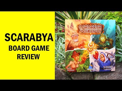 Scarabya Board Game Review & Runthrough: Tetris Anyone?