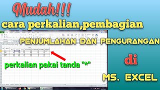 Cara penjumlahan, pengurangan ...
