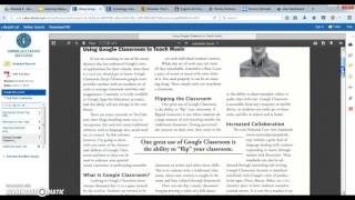 Learning Management Systems-Google Classroom, Schoology, and Edmodo
