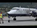 Beechcraft 1900 startup and takeoff