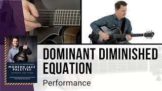 🎸 Jazz Guitar Lesson - Dominant Diminished Equation - Performance - Sean McGowan - TrueFire