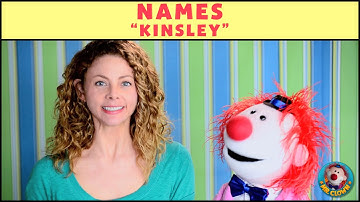 Learning Names with Mr. Clown: "Kinsley"