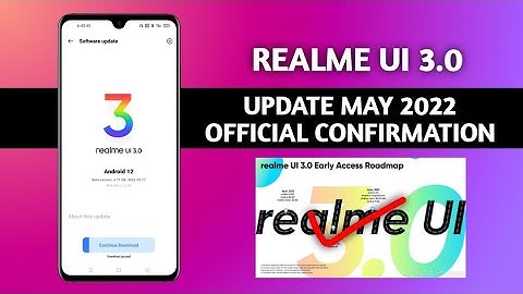 Realme UI 3.0 Android 12 update kab ayega new official roadmap, new official device list May 2022 ⚡