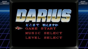 Darius Dokomade Tatakaemasuka (Sharp X68000)