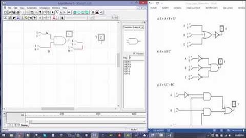 Logic Gates with LogicWorks Part 1
