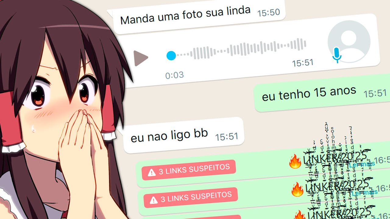 TRAVANDO ZAP DE GADOS 4 * isso ta insano *