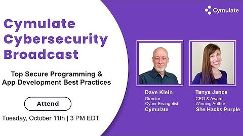 Top Secure Programming & App Development Best Practices with Tanya Janca