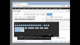 ShoeBox: Chinese Bitmap Font example