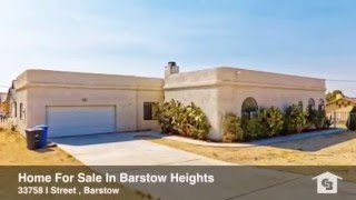 3 Bedroom Home For Sale in Barstow, CA