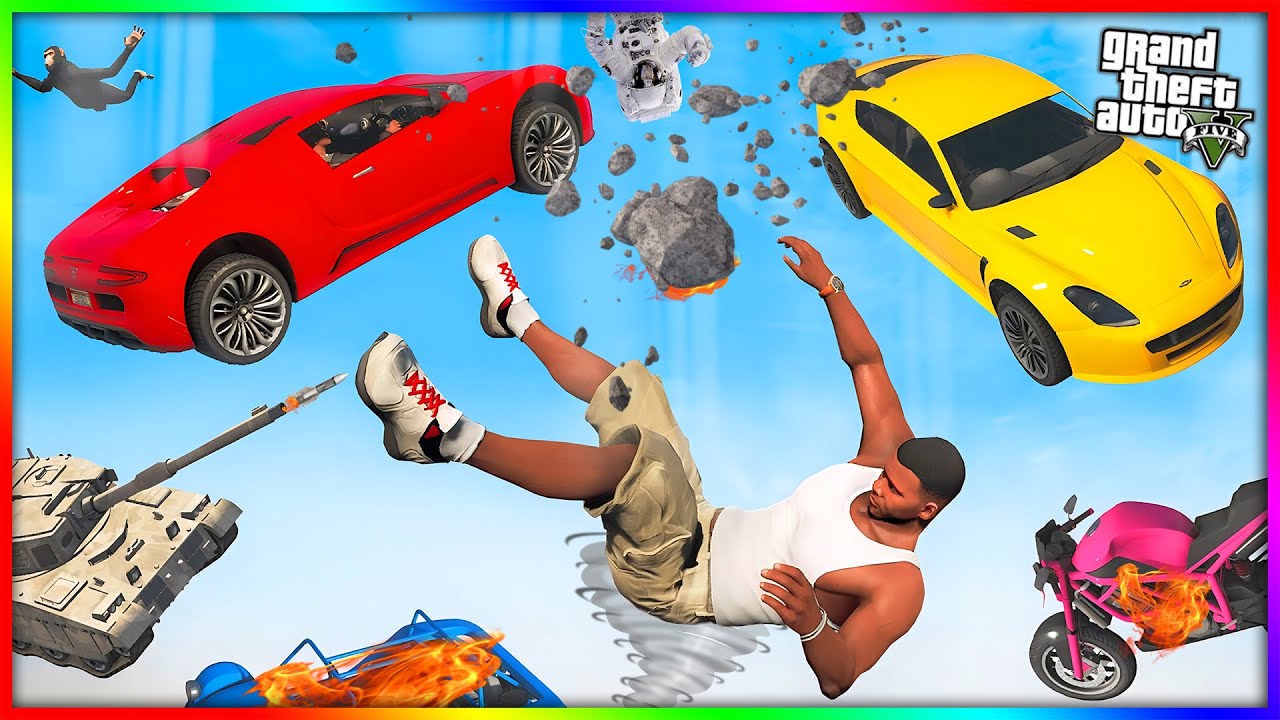 GTA 5 But Chaos Happens Every 30 Seconds | in Telugu - YouTube