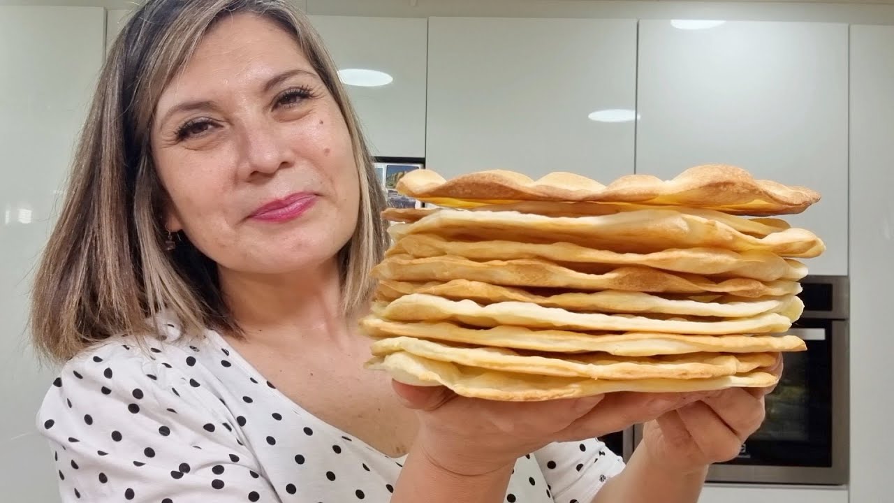 Como hacer Hojarascas para Tortas, Pasteles, alfajores rapidas y faciles paso a paso - SilvanaCocina