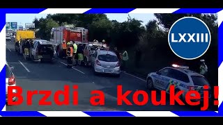 Silniční mix: Moje nehoda, Blokování, Nehody a Troubení | TruckView kompilace 73.