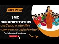 SMC Reconstitution2024-2026 Participants attendance