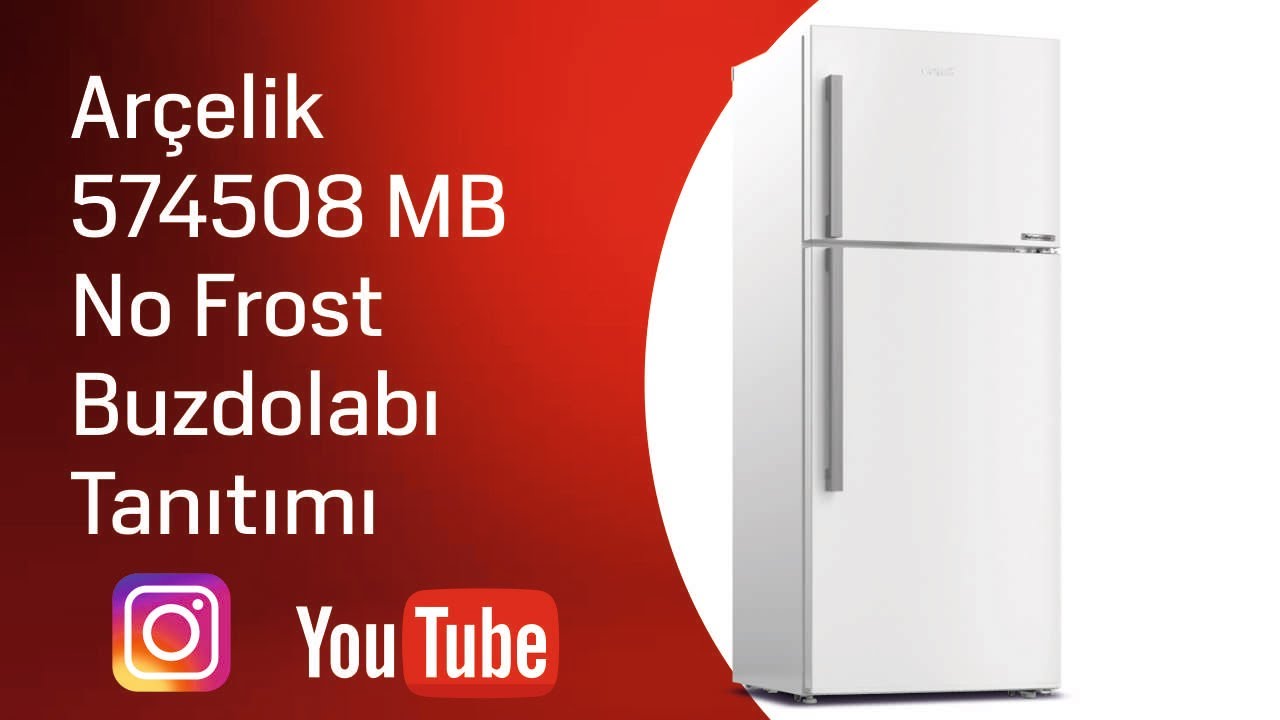 Arçelik 574508 MB Buzdolabı İncelemesi - YouTube
