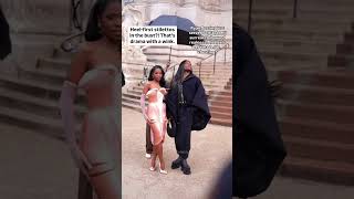 Ryan Destiny at Schiaparelli Haute Couture week 25/26 #fashionreview #outfitreview
