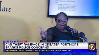 Car Theft Rampage in Greater Portmore Sparks Police Concerns | TVJ News