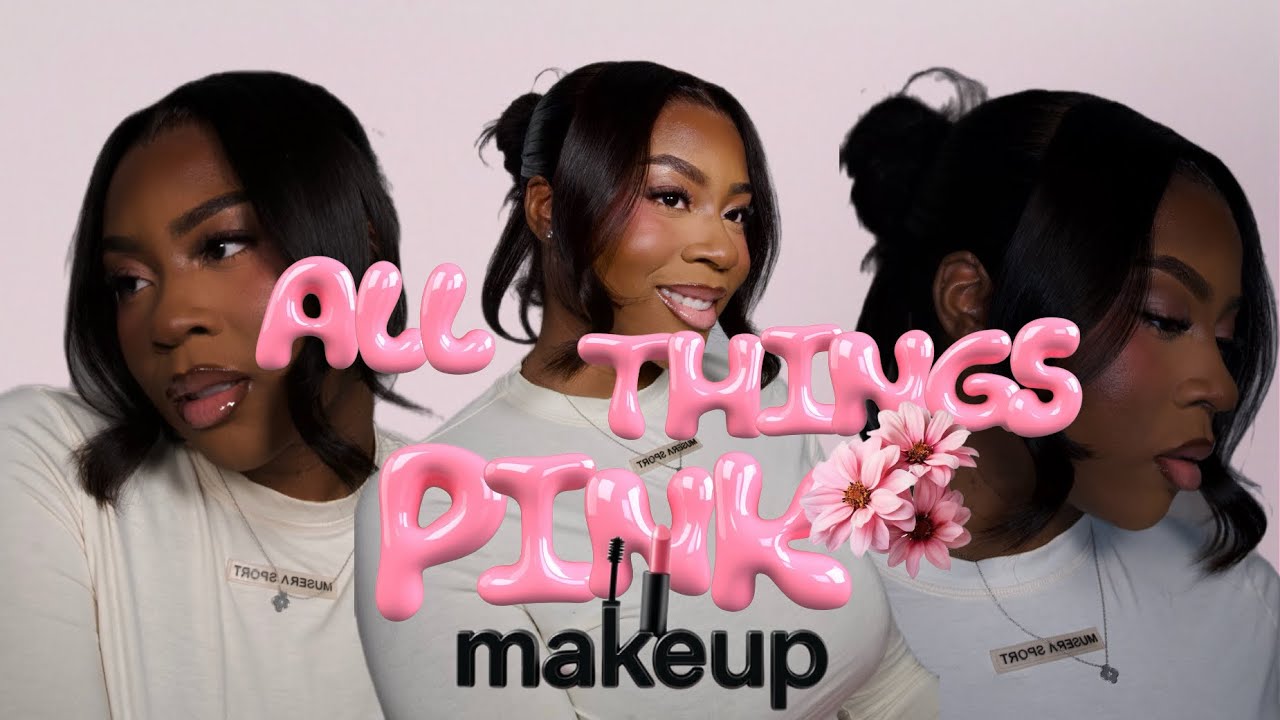 ALL THINGS PINK 💕 Soft Glam Makeup Tutorial | Piel Luminosa + Glossy Lips