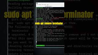 How to Uninstall Packages on Debian  Remove Terminator  #sysadmin #techtips #linux #debian #shorts Profile